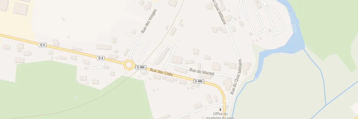 Plan du 166 Rue de Marast à Villersexel