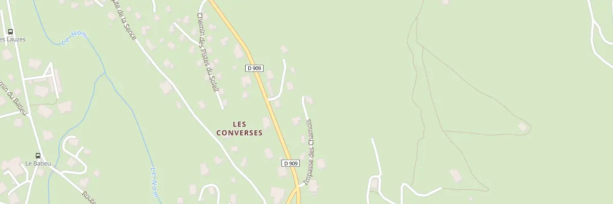 Plan du 152 Imp des Chamois à La Clusaz