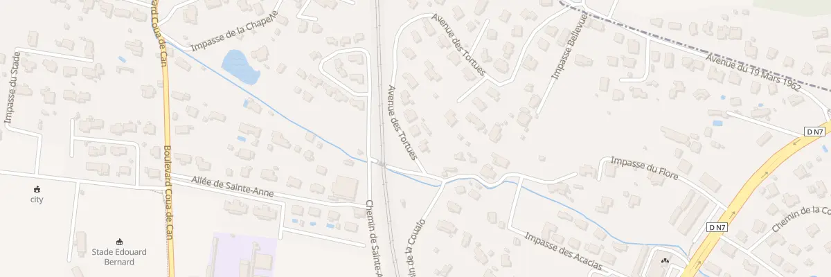 Plan du 36 Av des Tortues à Vidauban