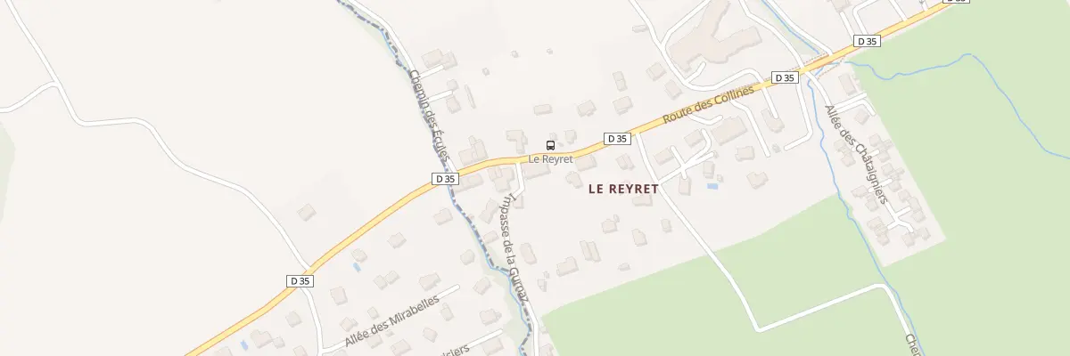 Plan du 9 Imp de la Gurnaz à Cervens