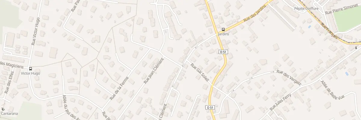 Plan du 18 Rue Jean Clément à Chantraine