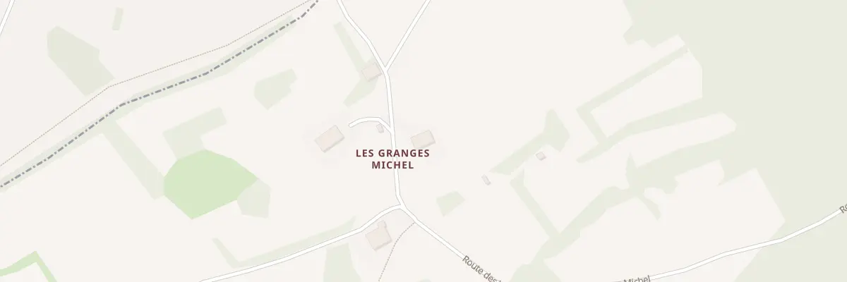 Plan du 5125 Granges Michel à Verrières-de-Joux