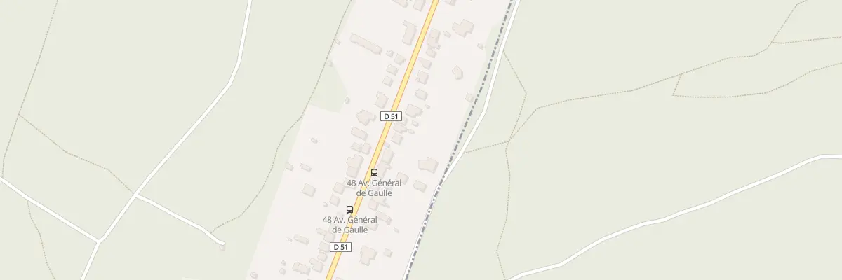 Plan du 47 Rue du Général de Gaulle à Chantraine