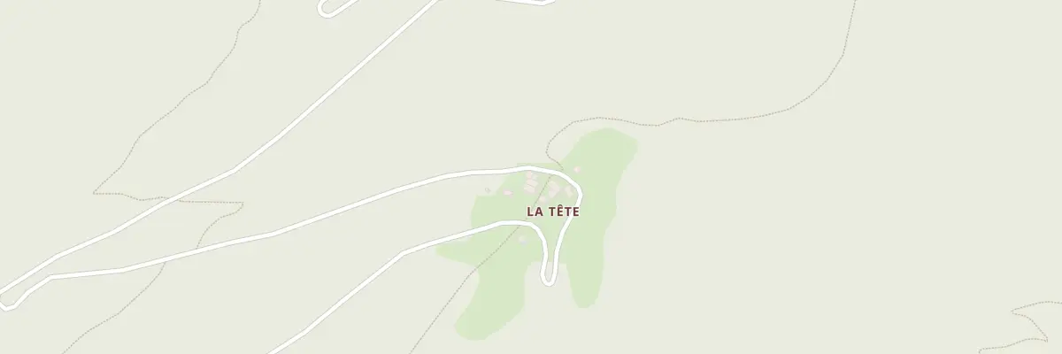 Plan du 5144 La Tete à Rognaix