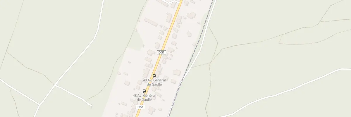 Plan du 45 Rue du Général de Gaulle à Chantraine