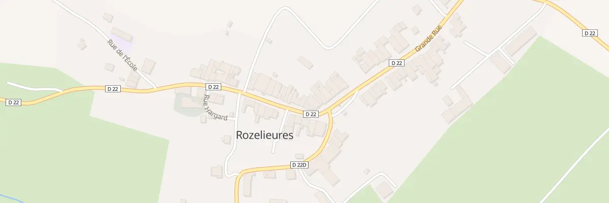 Plan du 4 Rue Haute à Rozelieures