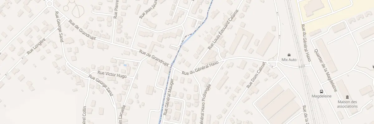 Plan du 1 Rue Edouard Calame à Épinal