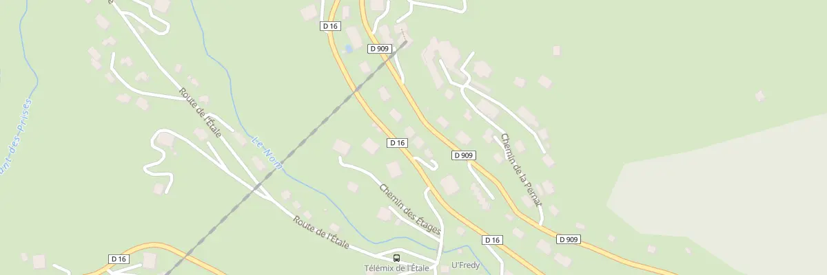 Plan du 275 Rte du Col de la Croix Fry à La Clusaz
