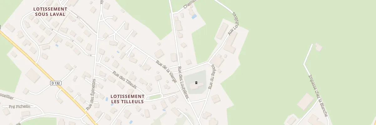 Plan du 2 Rue des Louhières à Avoudrey