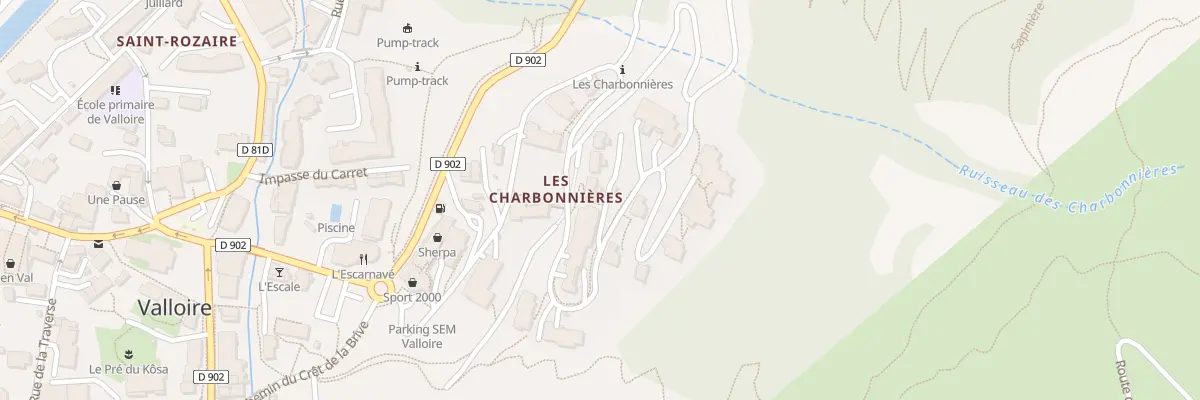 Plan du 5768B Les Charbonnieres à Valloire