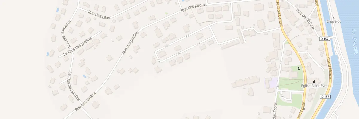 Plan du 24 Rue de la Scierie à Chavelot