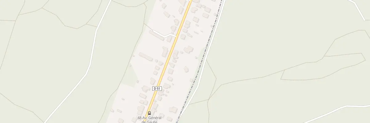 Plan du 33 Rue du Général de Gaulle à Chantraine