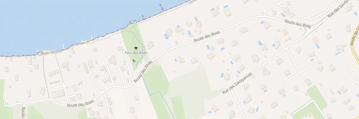 Plan du 58 Rte des Rives à Anthy-sur-Léman
