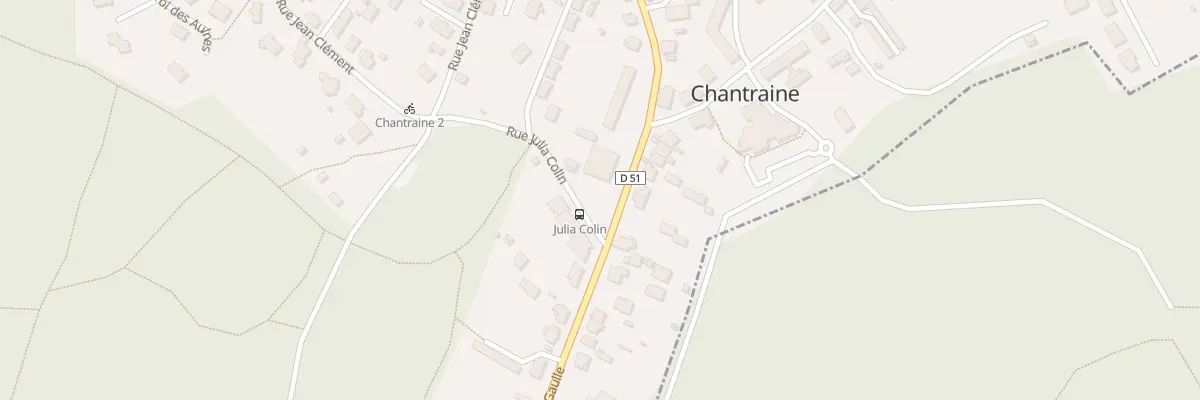 Plan du 4 Rue du Général de Gaulle à Chantraine