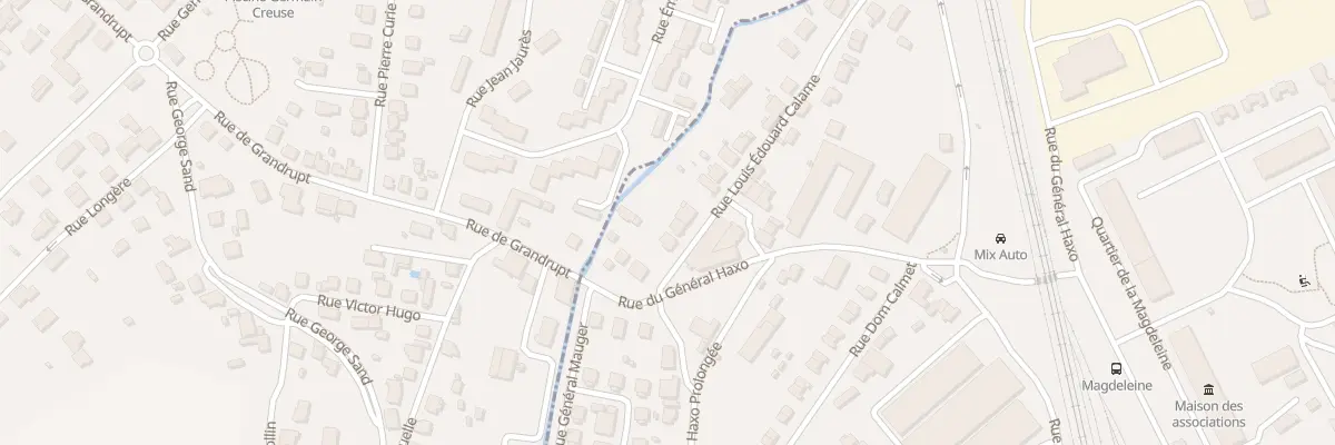 Plan du 7 Rue Edouard Calame à Épinal