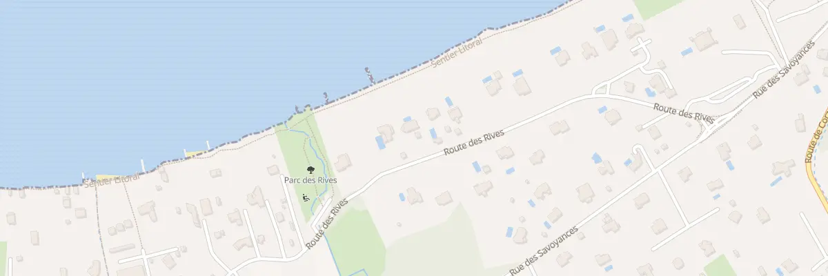 Plan du 69 Rte des Rives à Anthy-sur-Léman