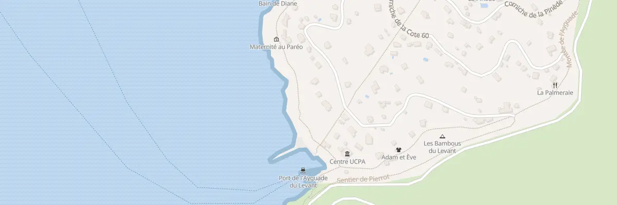 Plan du 60 Cor de la Mer à Hyères