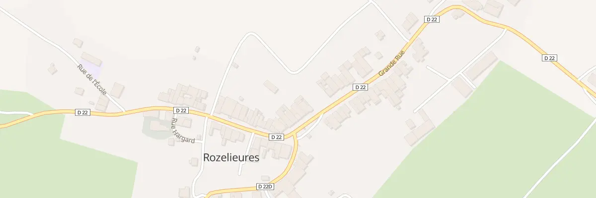 Plan du 7 Grande Rue à Rozelieures