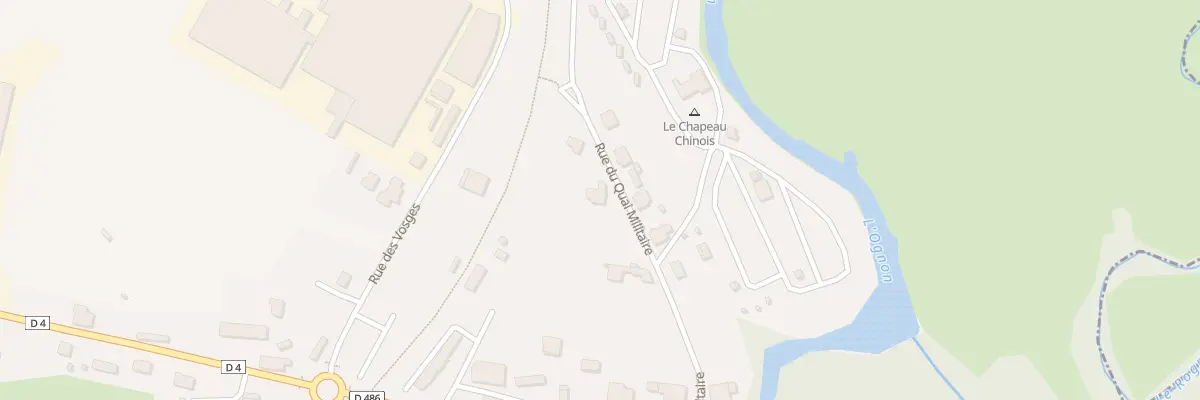 Plan du 235 Rue du Quai Militaire à Villersexel