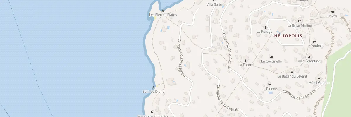 Plan du 703 Cor Pin Pignon à Hyères