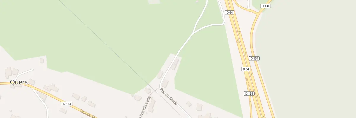 Plan du 14 Rue du Stade à Quers