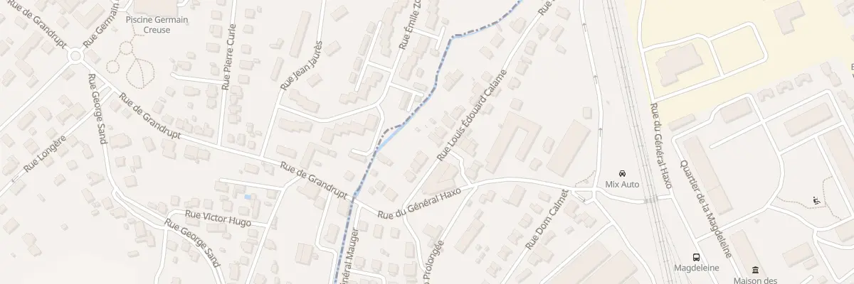 Plan du 11 Rue Edouard Calame à Épinal
