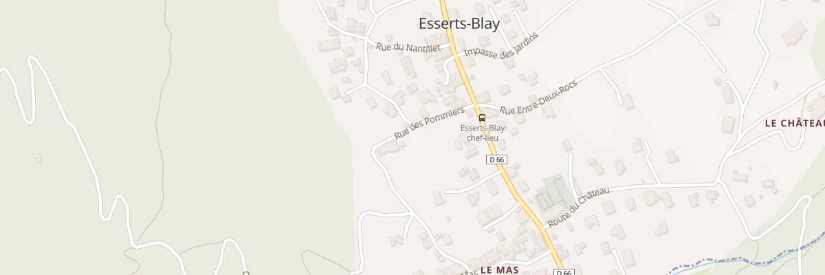 Plan du 79 Rue des pommiers à Esserts-Blay