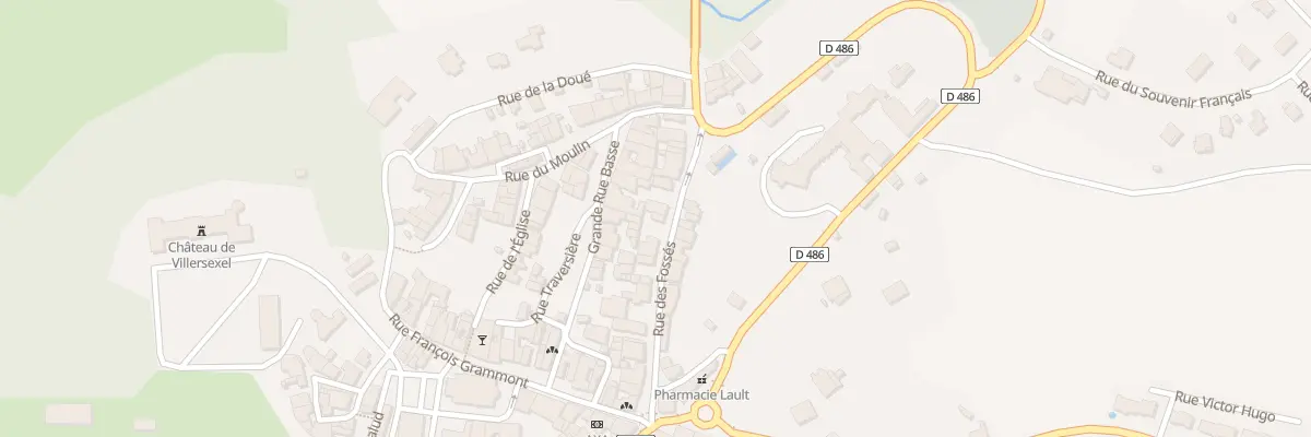 Plan du 143 Rue des Fosses à Mélecey