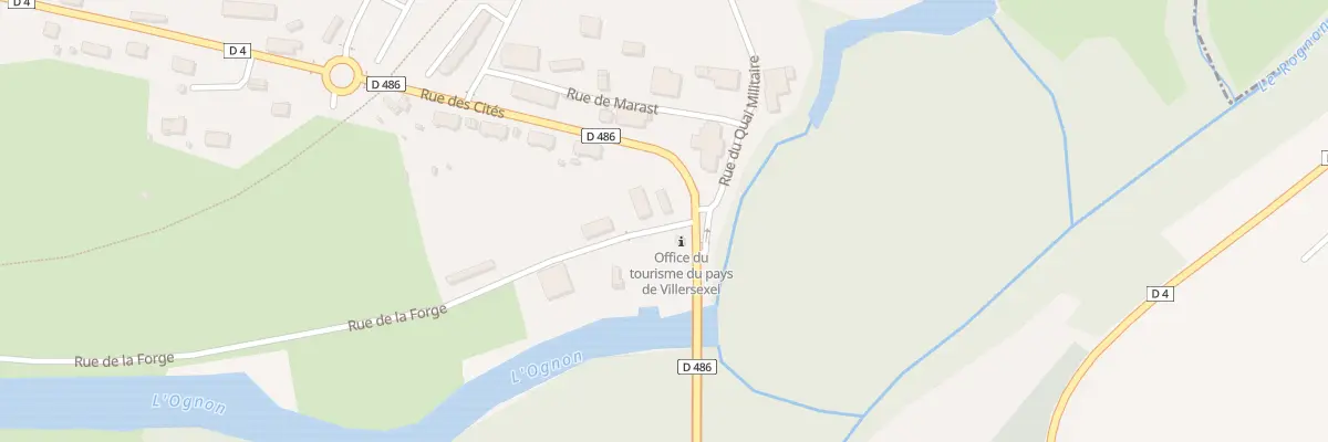 Plan du 10 Rue des Cités à Villersexel