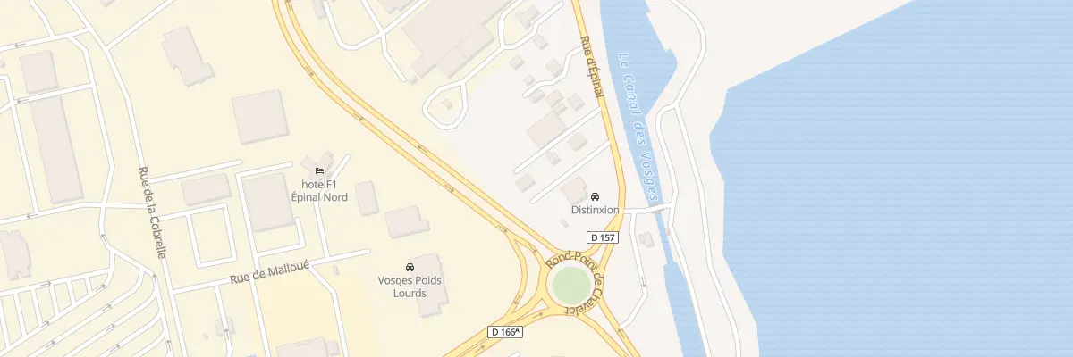 Plan du 20B Rue d’Épinal à Chavelot