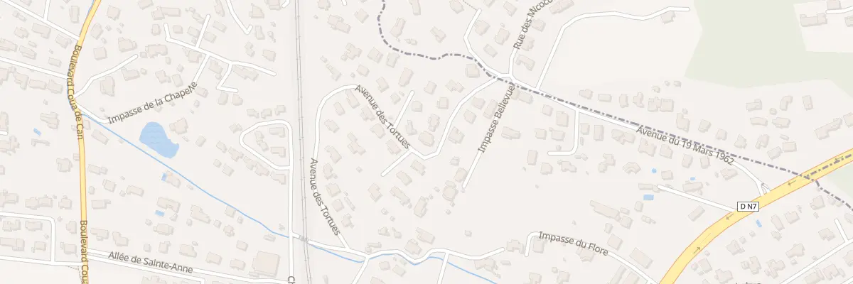 Plan du 397 Av des Tortues à Vidauban