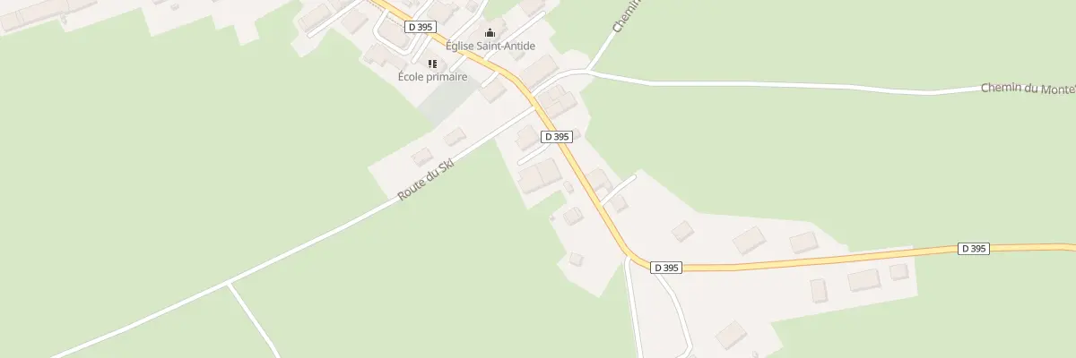 Plan du 20 Rue du Docteur Girard à La Chaux