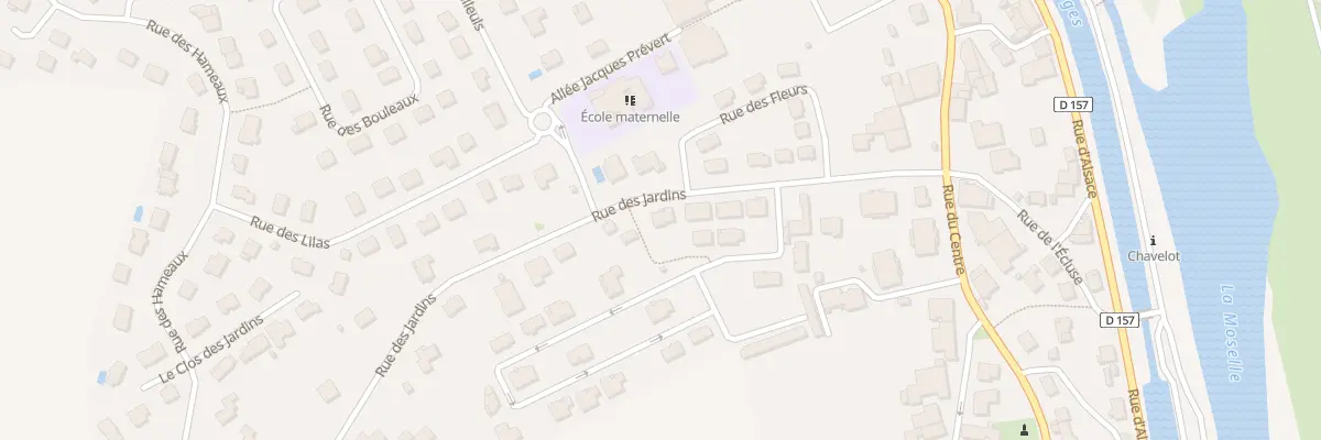Plan du 9A Rue des Jardins à Chavelot