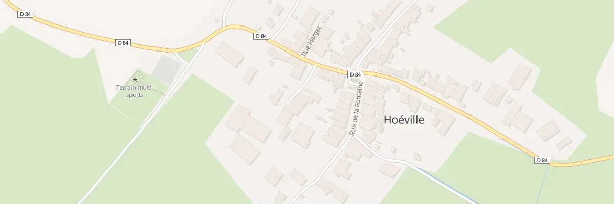 Plan du 7 Rue du Château à Hoéville
