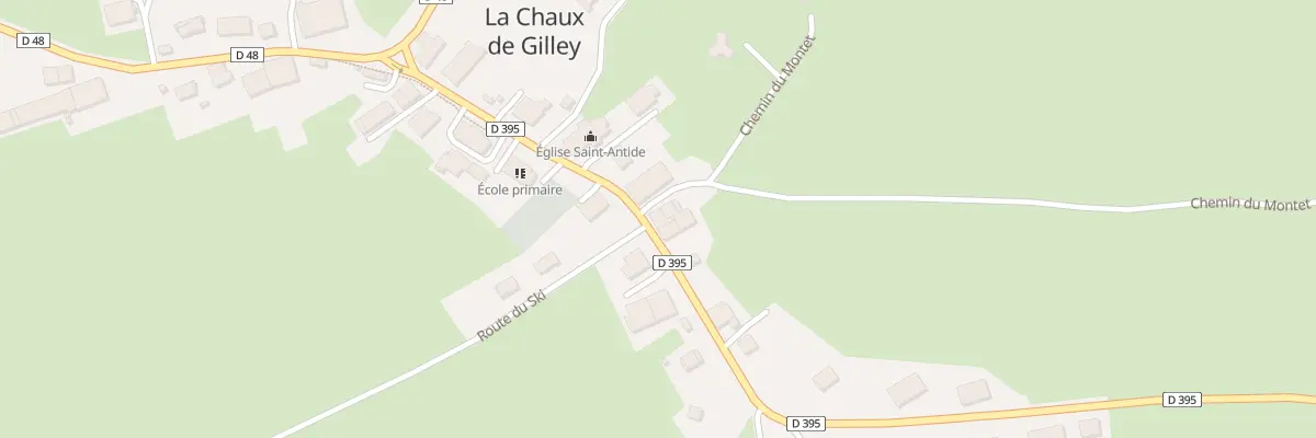 Plan du 11 Rue du Docteur Girard à La Chaux