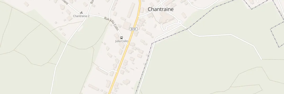 Plan du 13 Rue du Général de Gaulle à Chantraine