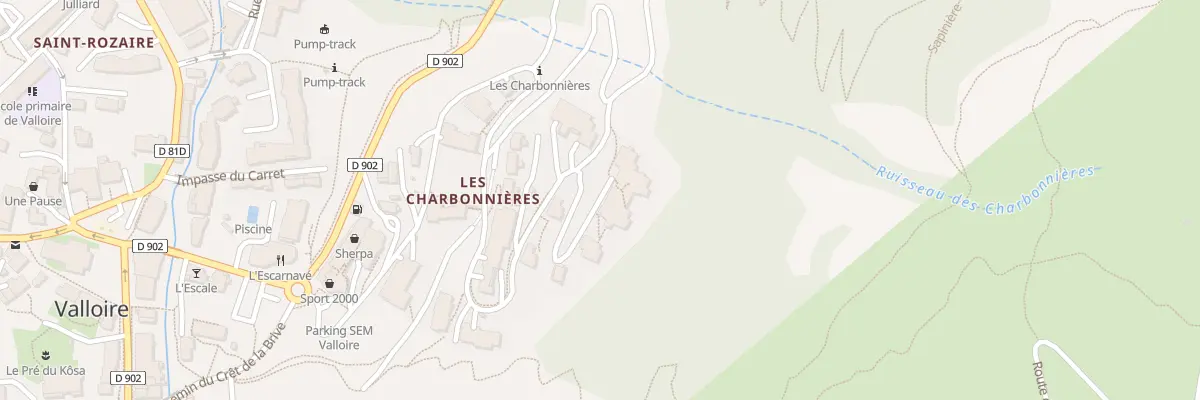 Plan du 5766 Res Chalets de la Vallee d’Or à Valloire