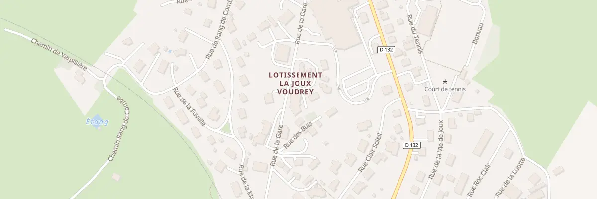 Plan du 15 Sur Montegier à Avoudrey