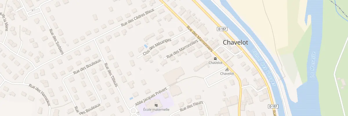 Plan du 78B Rue des Marronniers à Chavelot
