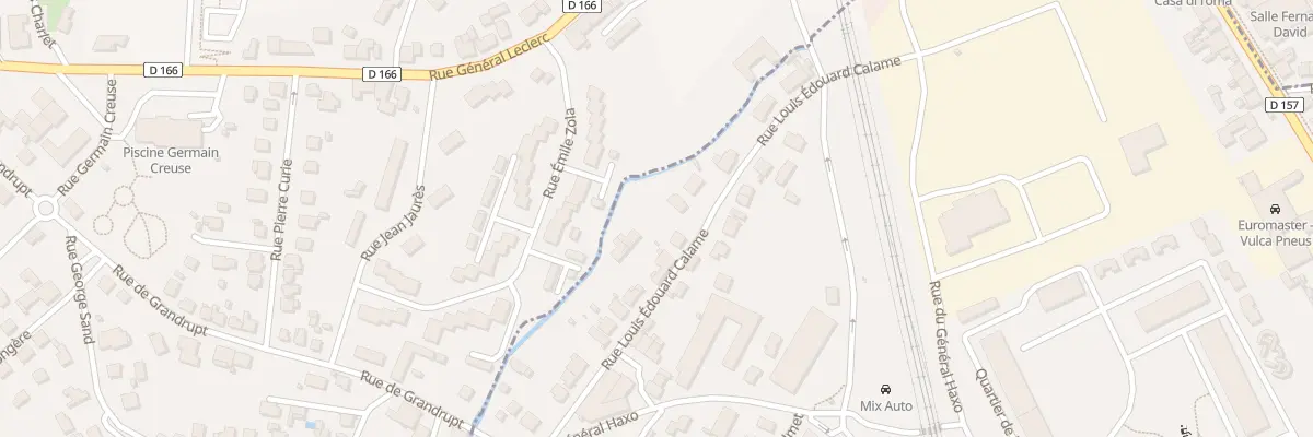 Plan du 25 Rue Edouard Calame à Épinal