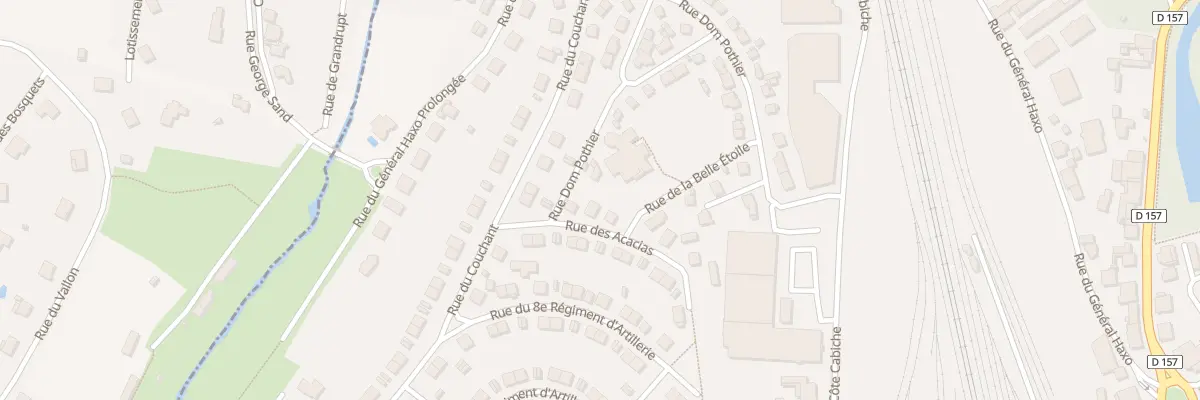 Plan du 10 Rue des Acacias à Épinal
