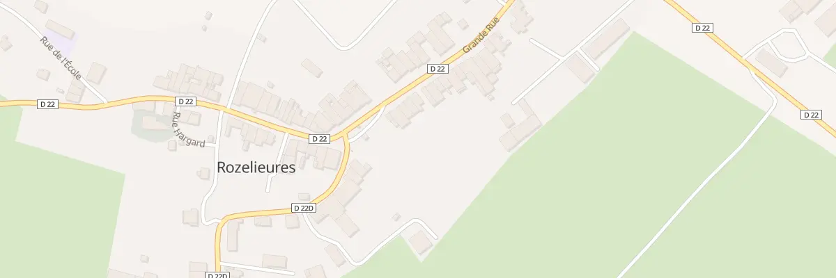 Plan du 2 Grande Rue à Rozelieures