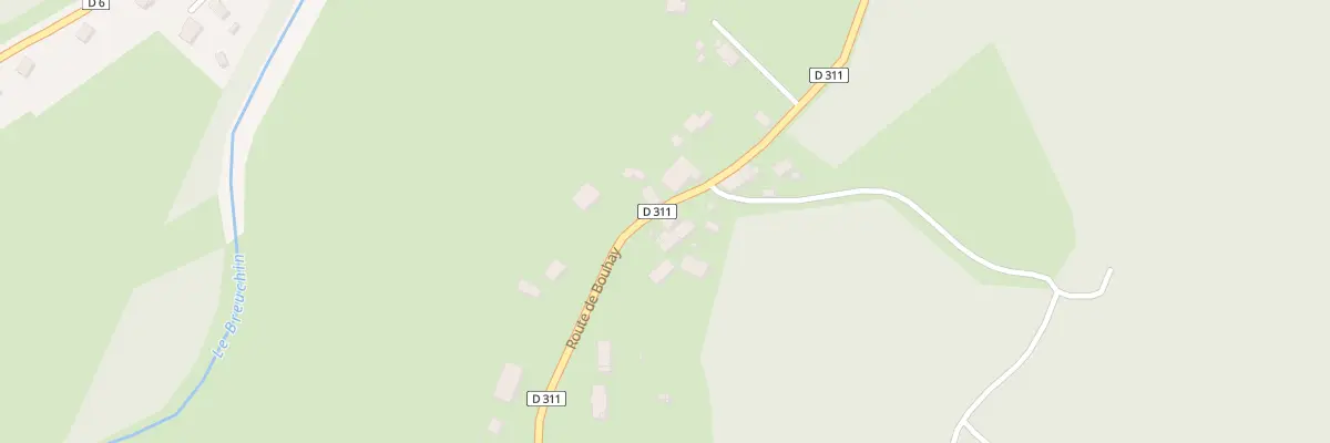 Plan du 5404 Bouhay d’Aval à Froideconche