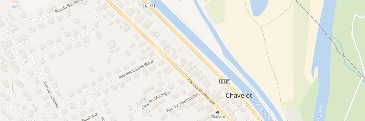 Plan du 63 Rue des Marronniers à Chavelot