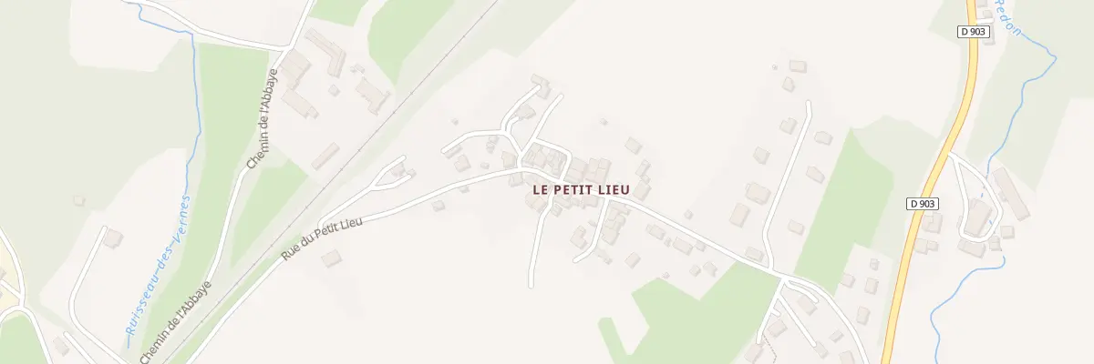 Plan du 371 Rue du Petit Lieu à Perrignier