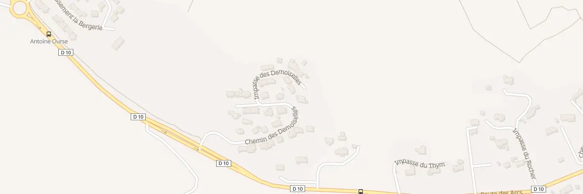 Plan du 27 Lot de la Demoiselle à Taradeau