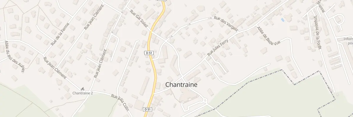 Plan du 54 Rue Jules Ferry à Chantraine
