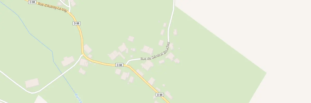 Plan du 7 Rue du Général Bouchez aux Magny