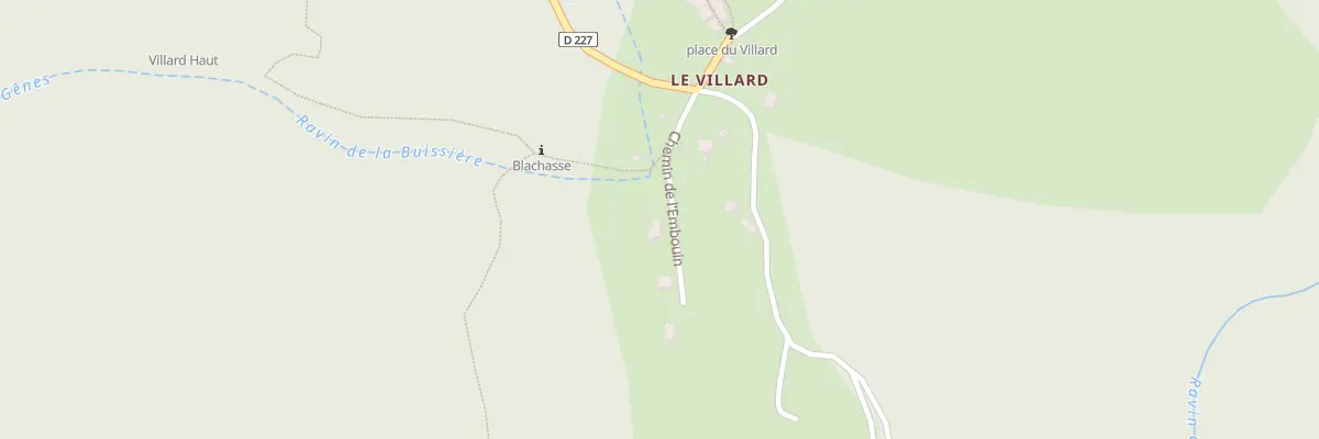 Plan du 5049 Le Villard-Sud au Lauzet-Ubaye