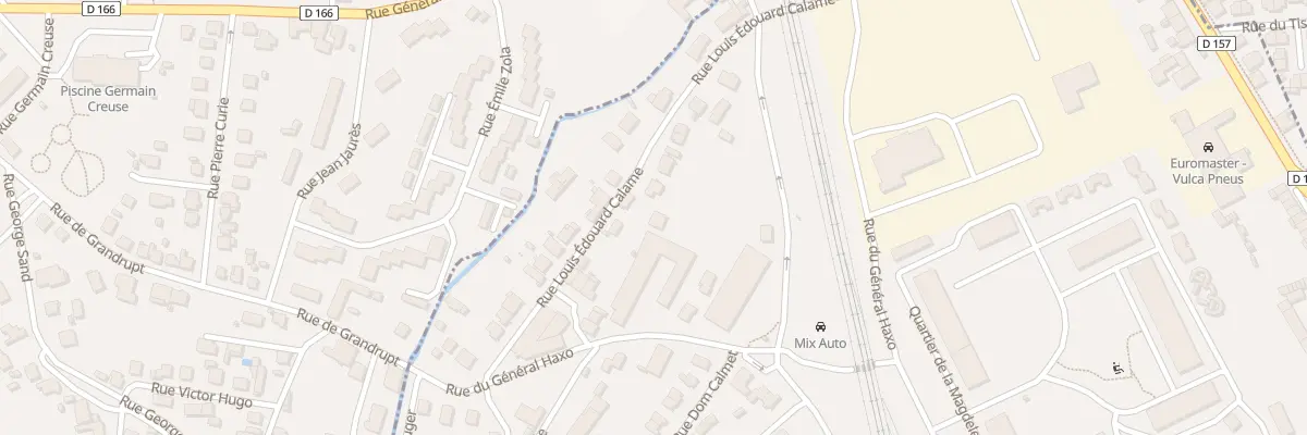 Plan du 16B Rue Edouard Calame à Épinal